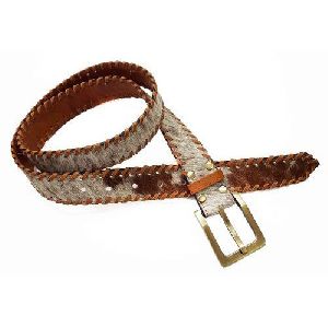Fancy Leather Weaving Belts