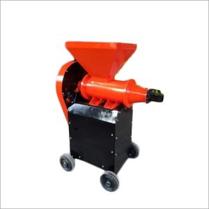 Cow Dung Block Brick Machine