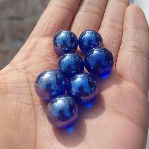 Trans Blue Water Color Polished glass balls 16mm