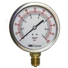 Glycerin Filled Pressure Gauge