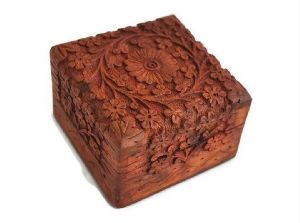 Square Wooden Box