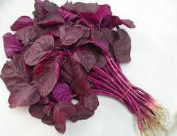 Fresh Red Spinach