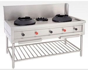 Chinese Three Burner Range