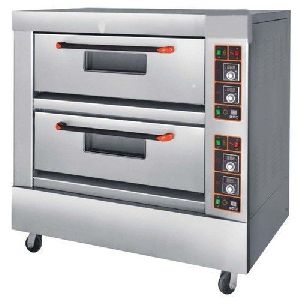 Electric Pizza Oven 2 Deck 4 Tray