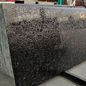 Majestic Black Lapotra Granite Slab