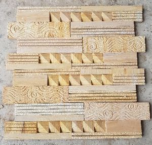 Teak Wood CNC Carving Panel