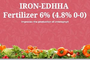 Iron-EDHHA Fertilizer 6% (4.8% 0-0)