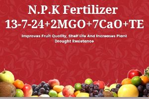 N.P.K Fertilizer 13-7-24+2MGO+7CaO+TE