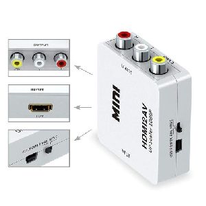 SCM-PRO HDMI 2AV UP Scaler 1080P HD Video Converter