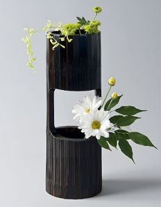 Bamboo flower vase