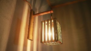 Bamboo pendent lamps