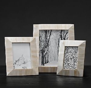 Buffalo Bone Photo Frame