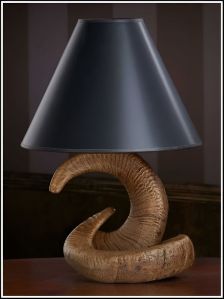 horn Table Lamp