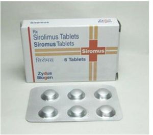 Siromus 1 mg (Sirolimus) Tablet