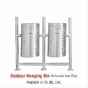 Outdoor Stainless Steel Dustbins