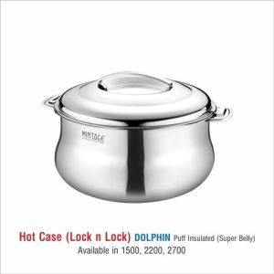 1500 ml Dolphin Stainless Steel Casserole