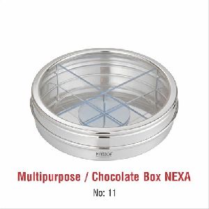 Stainless Steel Nexa Chocolate Box