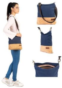 Ladies Navy Blue Crossbody Bag