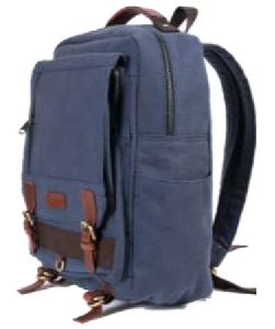 Mens Ash Blue Backpack Laptop Bag