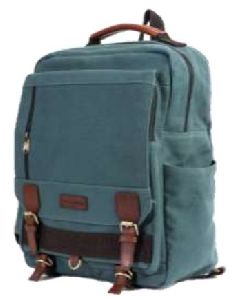 Mens Teal Blue Backpack Laptop Bag