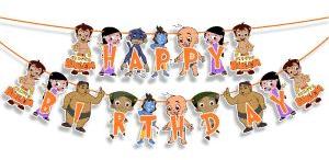 Chhota Bheem Happy Birthday Banner