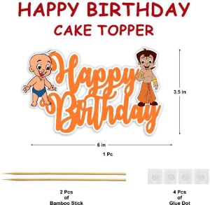 Chhota Bheem Happy Birthday Cake Topper