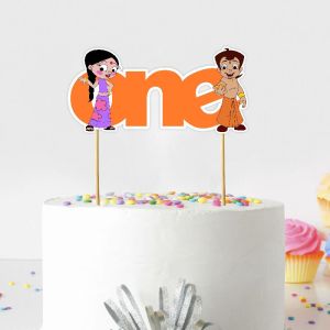 Chhota Bheem One Cake Topper