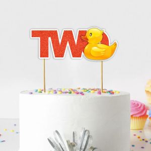 Duck Two Cake Topper