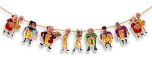 Motu Patlu Welcome Banner