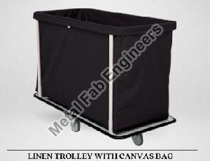 Linen Trolley with Canvas Bag