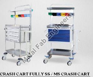 Stainless Steel Crash Cart Trolley