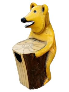 Bear Garden Dustbin