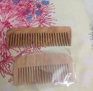 wooden comb