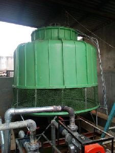 FRP 60 TR Round Bottle Shape Cooling Tower