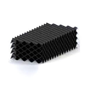 Honeycomb Black PVC Fill