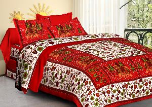 Cotton Traditional Bed Sheets