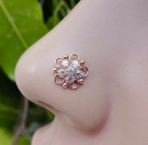 Natural Diamond Nose Pin