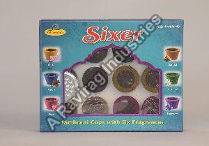 Sixer 6 in 1 Herbal Sambrani Cup