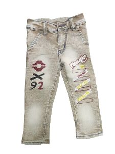 Kids Boys Faded Denim Jeans