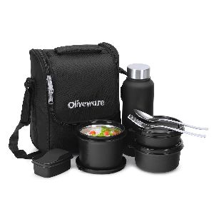 Oliveware Teso Pro Lunch Box with Bottle