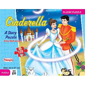 Cardboard Cinderella Jigsaw Floor Puzzle