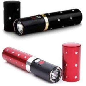 Bling Lipstick Stun Gun cum Flashlight