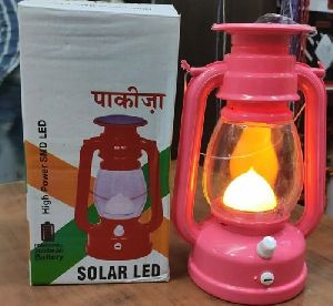 led electric solar rechargeable emergency lantern