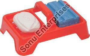 Double Plastic Soap Dish