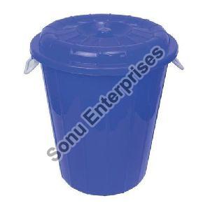 Blue Plastic Storage Drum Bucket