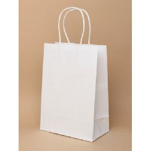 White Kraft Paper Bags (9