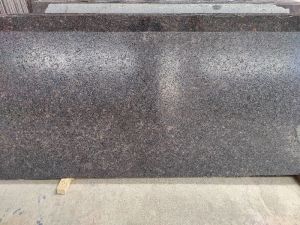 Honey Brown Leather Finish Granite Slabs