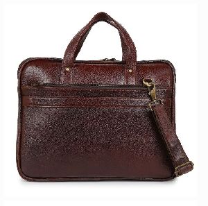NDM Brown Leather Laptop Bags