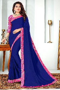 SBT-662 Lace Border Georgette Sarees