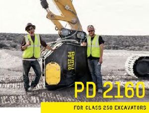 Remu PD 2160 Excavator Padding Bucket